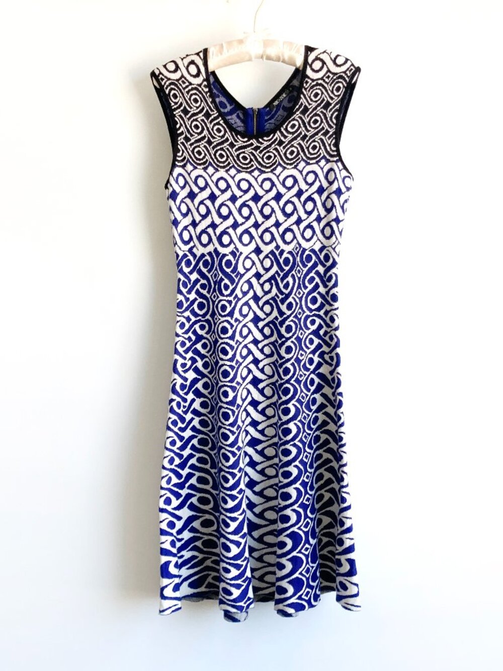 Nic + Zoe Wave Print Knit Dress